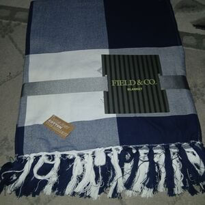 Field & Stream Cotton Throw Blanket New With Tags - BUY ONE ITEM CHOOSE ONE FREE